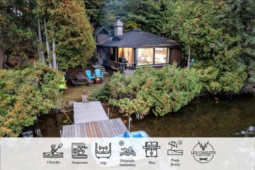 Sainte-Lucie-des-Laurentides House | Le1613 - Bord de l'eau - Les chalets dans le nord