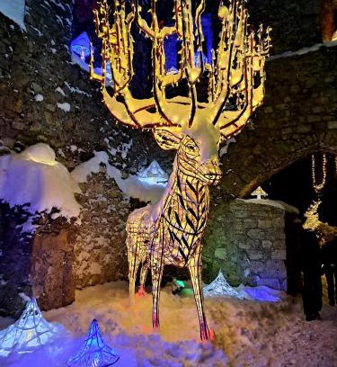 Pinswang Apartment | LECHUFER, 80m2, Haushälfte mit privatem Eingang, Kaminofen, Terrasse, Garten