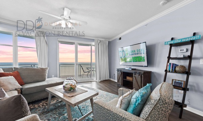 Gulfport Condo | Legacy Tower I #902 Overlooks the beautiful Gulf of Mexico!