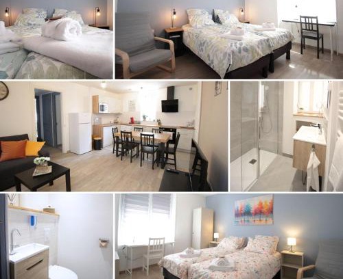 Thierville-sur-Meuse Apartment | Les loges de Véro - Rez-de-chaussée - Parking privé - Garage vélo et moto - LOGEMENT NEUF - 5 couchages - 2 chambres - 1 canapé convertible - WIFI - Climatisation - Géré par Presta-Zen'Services