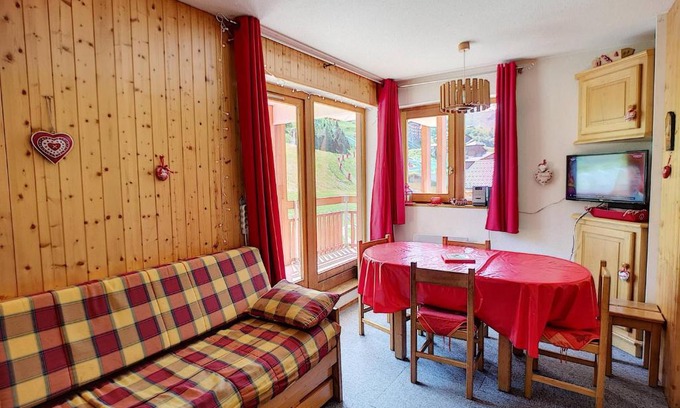 Les Bruyeres Apartment | Les Menuires 3 pièces, 6 pers, pieds des pistes, animaux admis - FR-1-178-32