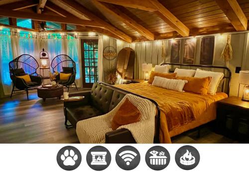 Townsend House | Light'n Bug Bungalow cabin