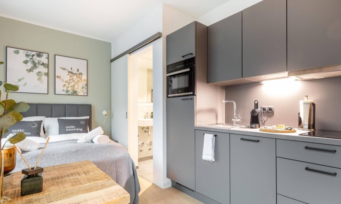 Innenstadtring Apartment | limehome Münster | Single Suite Comfort