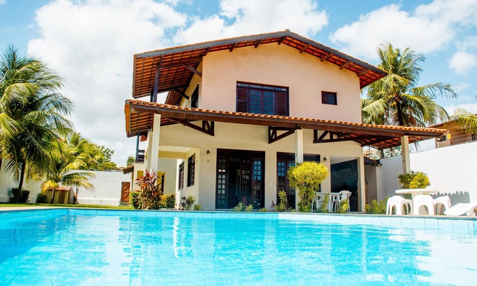 Garrote House | Linda Casa na Praia do Cumbuco com 6 Suítes