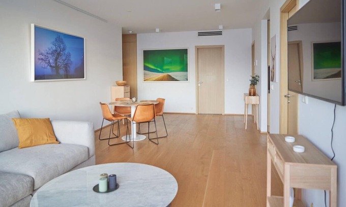 Downtown Apartment | Lindargata Modern 2 BR Apt Reykjavik free parking 804