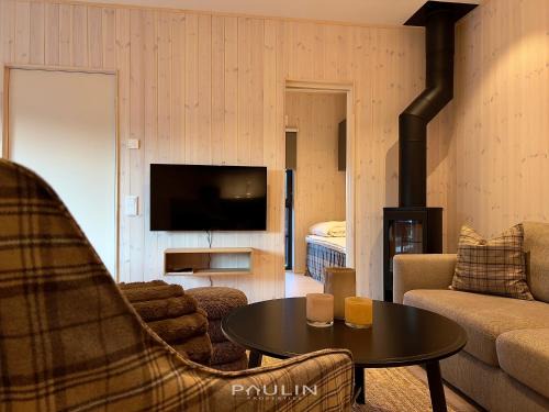 Salen Apartment | Lindvallen Ski Resort Pool and Padel - Sauna - 7 Guests