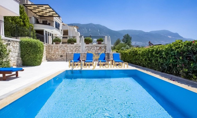 Kaleici Villa | Located on Kalkan's Kalamar road, with a capacity of six people.
