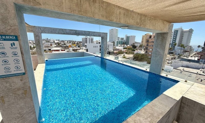 Ferrocarrilera Apartment | Loft a few blocks from the beach By Gps