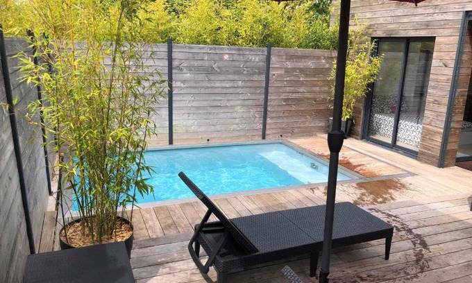 Bruz House | Loft privatisé avec spa XXL et piscine chauffée