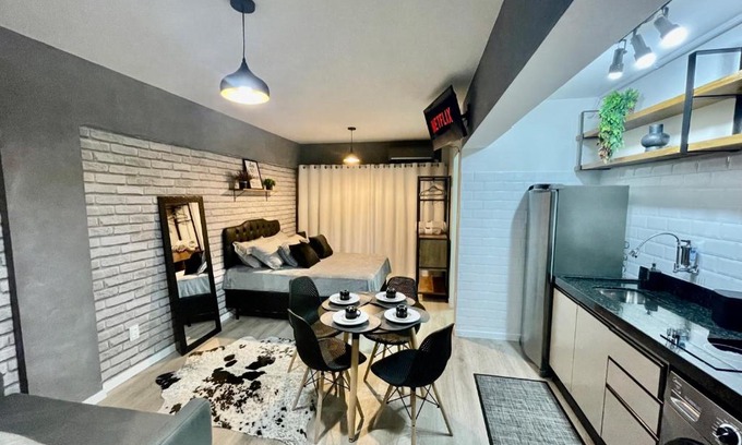 Kobrasol Apartment | Loft Studio 308 no Kobrasol à 7km de Floripa