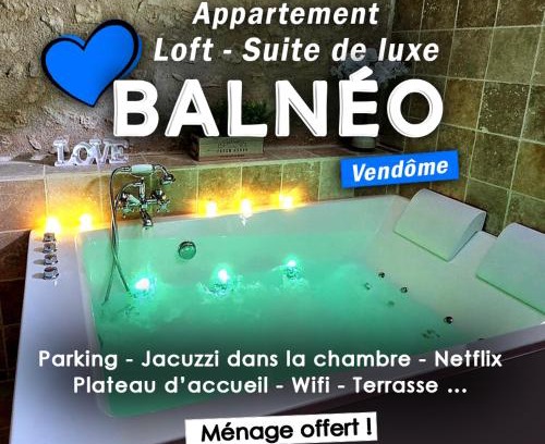Vendome Apartment | Loft Suite de luxe - Jacuzzi - SPA - Balnéo Vendôme