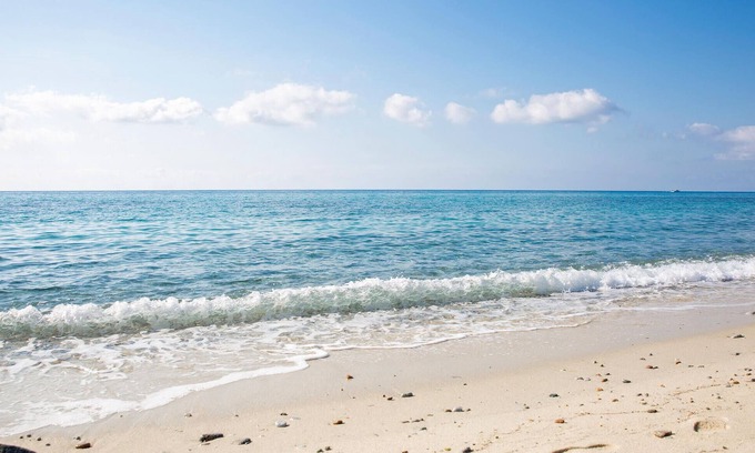 Torpe Apartment | Look forward to a beautiful view of the countryside in this vacation home!