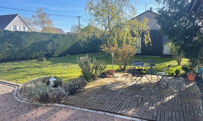 Kingersheim House | Loue Petit Logement de Charme Tout Neuf Dans Jardin Privé