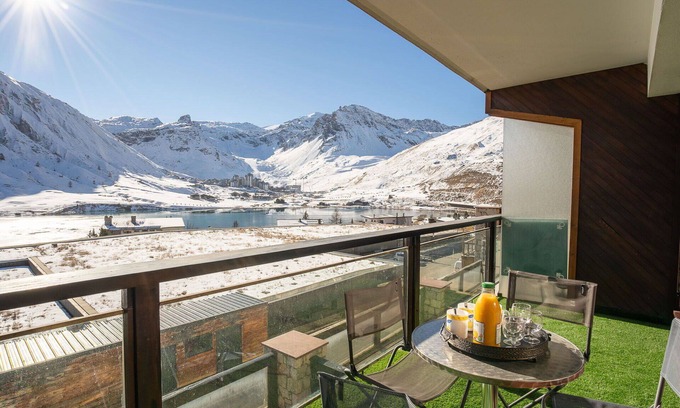 Tignes Apartment | Lovely apartment for 5 people with WIFI, TV and terrace