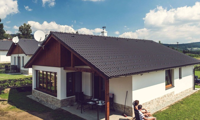 Lipno nad Vltavou House | Lovely apartment in villa for 5 guests with WIFI, TV, terrace and pets allowed