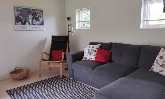 Skive Apartment | Lovely holiday apartment with a view of the fjord.