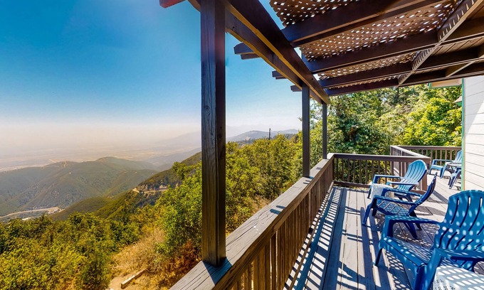 Crestline House | Lovely home on half-acre forest with spectacular mountain views - dog-friendly