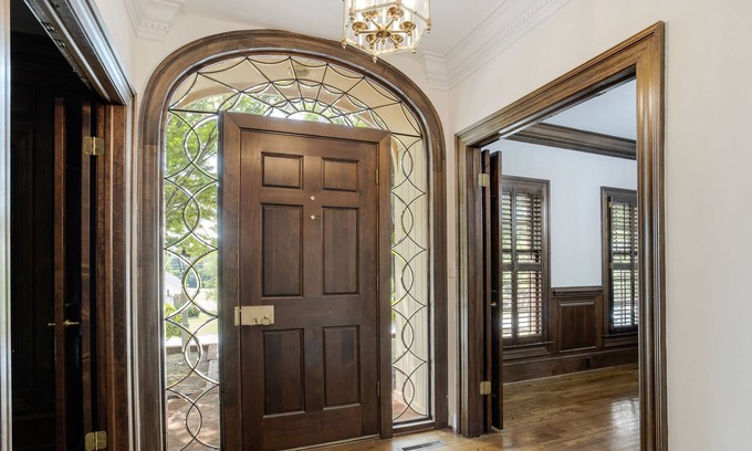 Easley House | Lux Private Villa with Hot Tub and Game room!