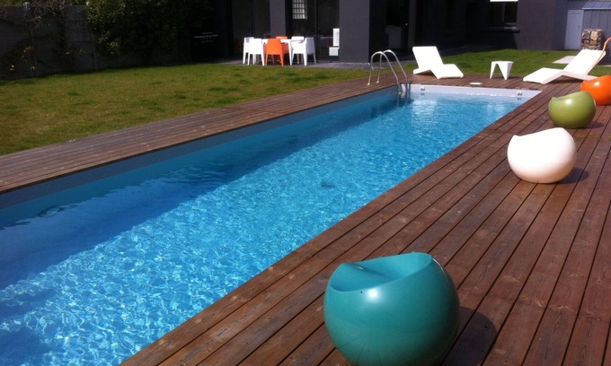Brignogan-Plage House | Luxury villa with heated pool/420m2/30m from the beach