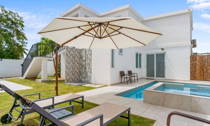 Punta Las Marias Villa | Luxurious 7-bedroom Villa with Pool: ADA-Friendly and just Steps to the Beach