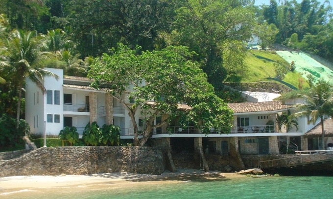 Vila Velha House | Luxurious home with private beach, pool, full view of Angra Bay