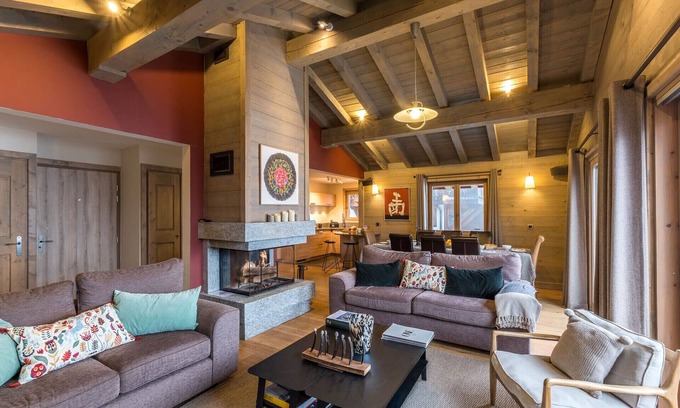 La Perriere Apartment | LUXURIOUS NEW APARTMENT 120 m2 at the foot of the slopes 4 double bedrooms