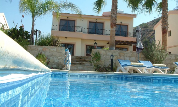 Pissouri Villa | Luxurious private holiday villa in the heart of Pissouri Bay.2 min walk to beach