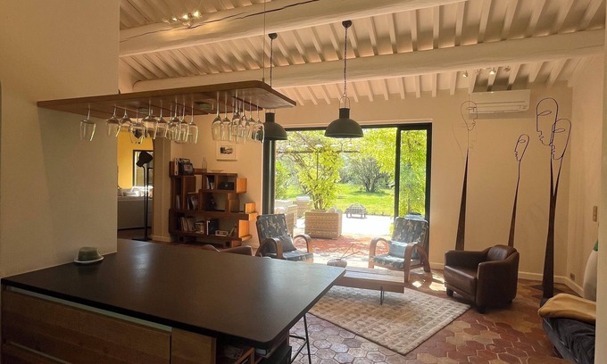Grand Sud House | Luxurious, refined home; 7 bedrooms, swimming pool, bowling green, 12,000m2 grounds.