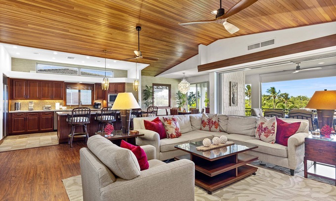 Kamuela House | LUXURIOUS, REMODELED MAUNA LANI VILLAGES TOWNHOME! PRIVATE BEACH CLUB ACCESS!