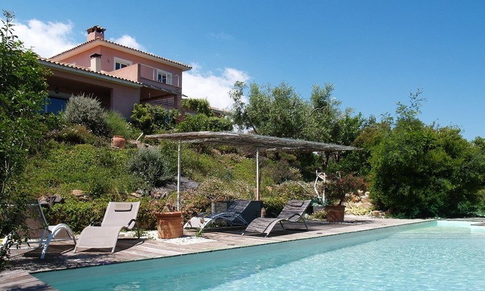 Ventiseri Villa | Luxurious Villa Travo 10P Domaine 3000m2 - Beach Quercioni 5min