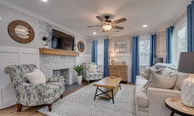 Augusta House | Luxury 2bd/1ba Cottage in Augusta PET FRIENDLY