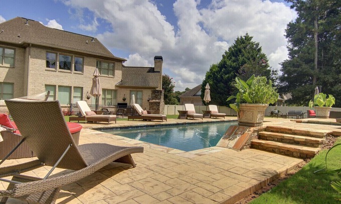Lawrenceville House | "Luxury 7BR REZORT Retreat-Pool, Gym, Game Room-50% OFF Limited Time!"