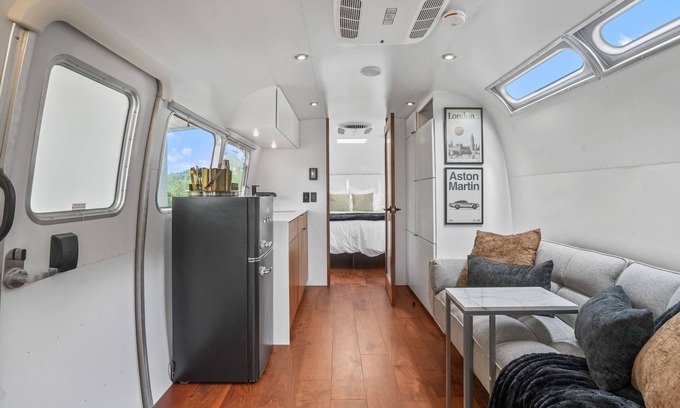 Rockbridge House | Luxury Airstream Glamping Royale Unit 4 of 6, On-Site Hiking, Sauna