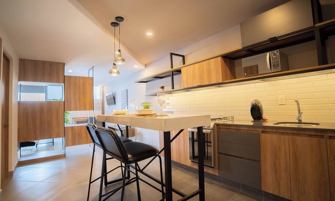 San Andres Cholula Apartment | Luxury and equipped loft in Missum