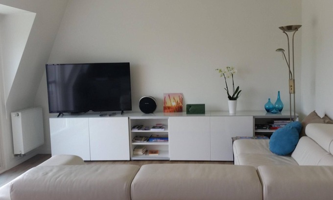 Onkerzele Apartment | Luxury apartment in Flemish Ardennes with forest view