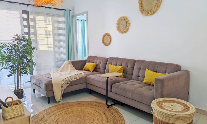 Flic-en-Flac Apartment | Luxury appartment with pool, patio & sundowners