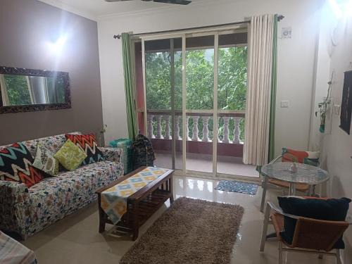 Patnem Apartment | Luxury Apt near Palolem Beach, WFH with Forest view