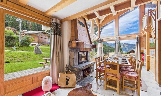 Les Prodains Ski Chalet | Luxury Chalet in Morzine for 21, SPA, Sauna, Wifi
