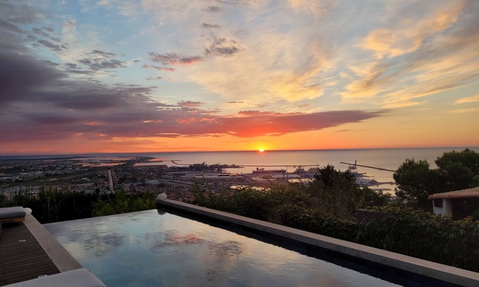 Sete Villa | Luxury modern villa with sea view in Sete