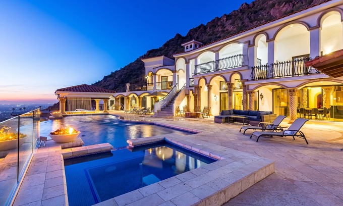 Camelback East House | Luxury Redefined in Camelback—Exclusive Mountaintop Villa with Spa & Views