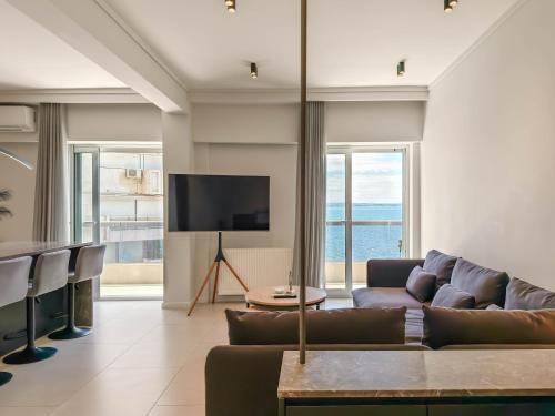 Thessaloniki City Centre Apartment | Luxury Sea View Retreat