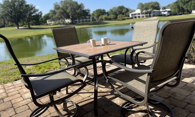 Wesley Chapel Condo | Luxury – Spacious 3BR Ground-Floor Condo w/Golf Views, Private Patio, PGA Golf & Tennis Community