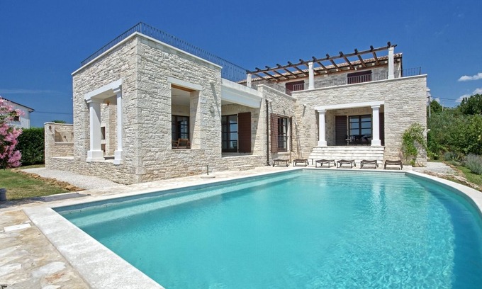 Sveti Bartol Villa | Luxury stone villa with large private pool and garden and beautiful scenic views