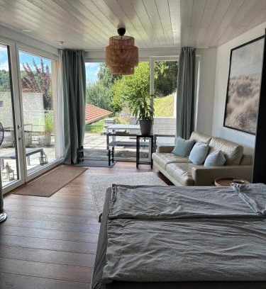 Mettauertal Apartment | Luxury Studio, Hillside View in Mettau,