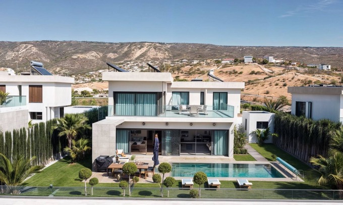 Taghazout Villa | Luxury Villa 119 with Ocean Views & Private Heated Pool in Taghazoutn