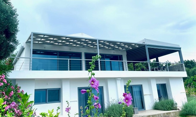 Sparton Villa | Luxury Villa set in Idyllic Cove, sunets, dolphins Nr Lefkada Villa Levanda