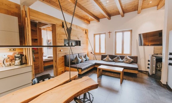 Schwarzach b. Nabburg Apartment | Luxus-Chalet am Fluss Schwarzach