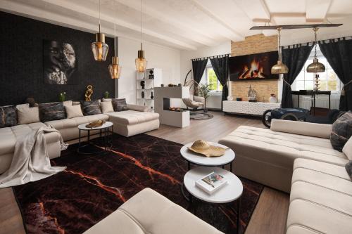Hoexter Apartment | Luxus wohnen im Schloss Corvey für 1-6 Gäste im UNESCO Weltkulturerbe Höxter Weserbergland free W-Lan Parken Netflix für Familien Paare und Geschäftsreisende inkl Handtücher Seife Nintendo Switch uvm
