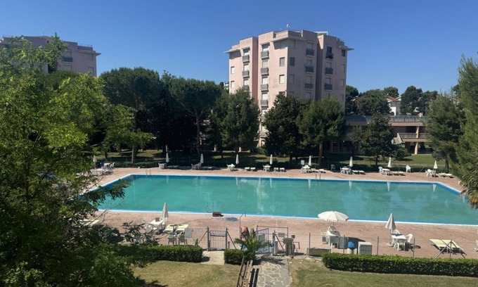 Marcelli Apartment | M398 - Marcelli, three-room apartment with terrace in residence with pool