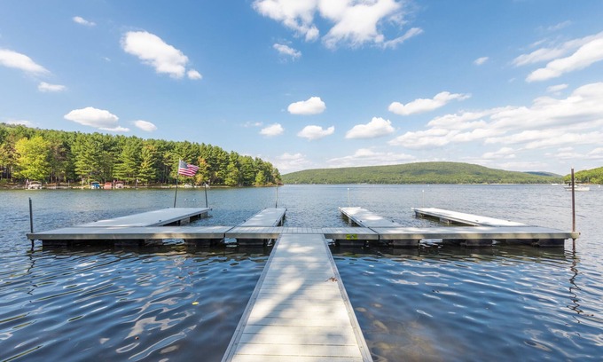 Thayerville House | Magical Lake Escape w/Dock Slip & Game Room